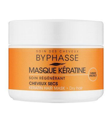 Маска для сухого і тьмяного волосся Byphasse Keratin Hair Mask MC-RP43184 фото