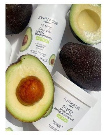 Byphasse Family Fresh Delice Mask Маска для сухого волосся з авокадо MC-RP36336 фото
