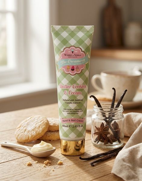 Крем для рук и нігтів Winter in Venice Butter Cookies and Cream, 60 мл MC-00623 фото