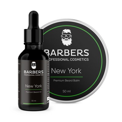 Набір для догляду за бородою Barbers New York 80 мл 4823109403581 фото