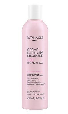 Захисний крем для неслухняного волосся Byphasse Activ Liss Discipline Smooth Hair Cream Liquid Keratin 44700 фото