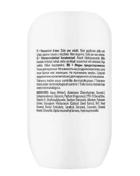 Роликовий дезодорант з бавовною Byphasse 48H Cotton Flower Deodorant 42979 фото