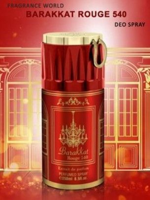 Fragrance World Barakkat Rouge 540 Extrait de Parfum дезодорант 250мл MC-00591 фото