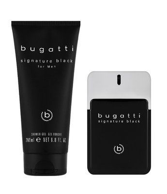 Bugatti Signature Black Набір (edt/100ml + sh/gel/200ml) MC-BB40252 фото